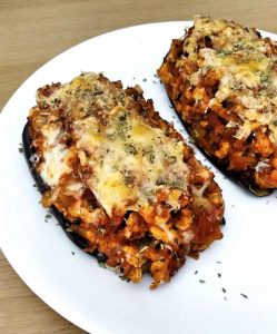 Resultados en google cuando se busque berenjenas