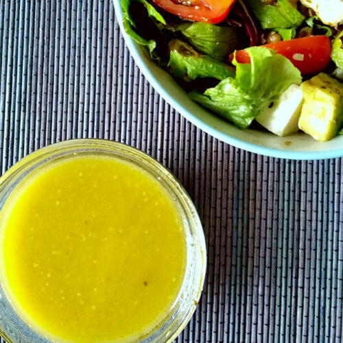 Aliño de mostaza y miel