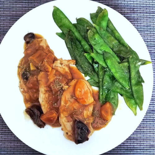 Solomillo en salsa Pedro Ximénez